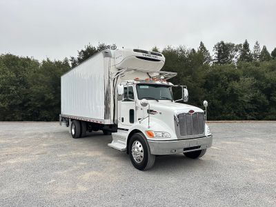 2020 Peterbilt 337 2 Axle Reefer Truck front side