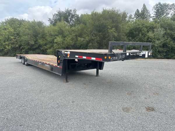 2015 Trail King TK80HT 2 Axle Beavertail Trailer