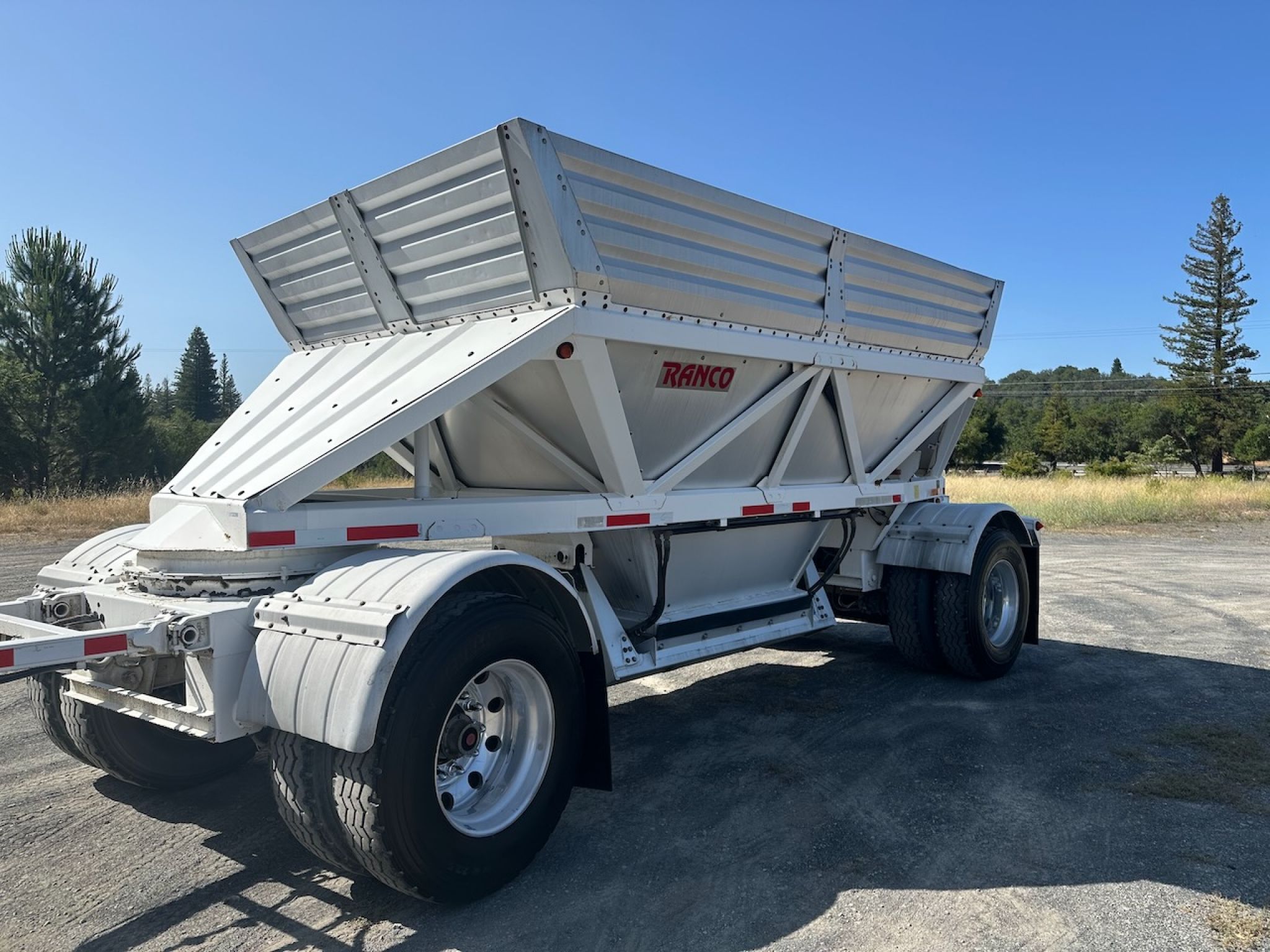 Trailer 2X Double Bottom Dump Trailer For Truck - NEO 64101